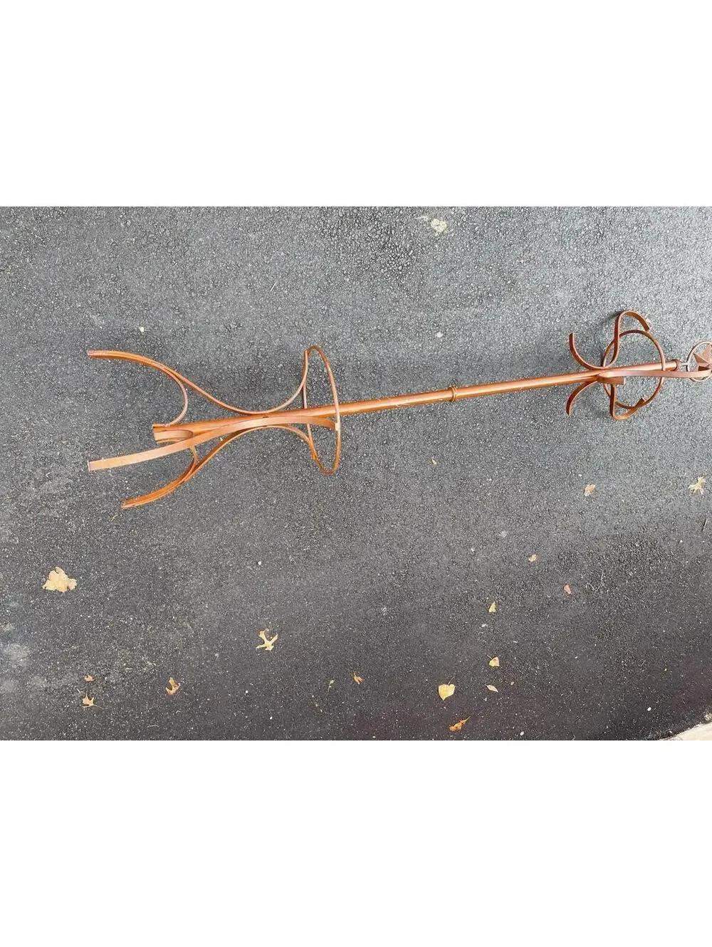 Vintage Iron Coat Rack Hat Stand Lone Star Western Texas Style Floor